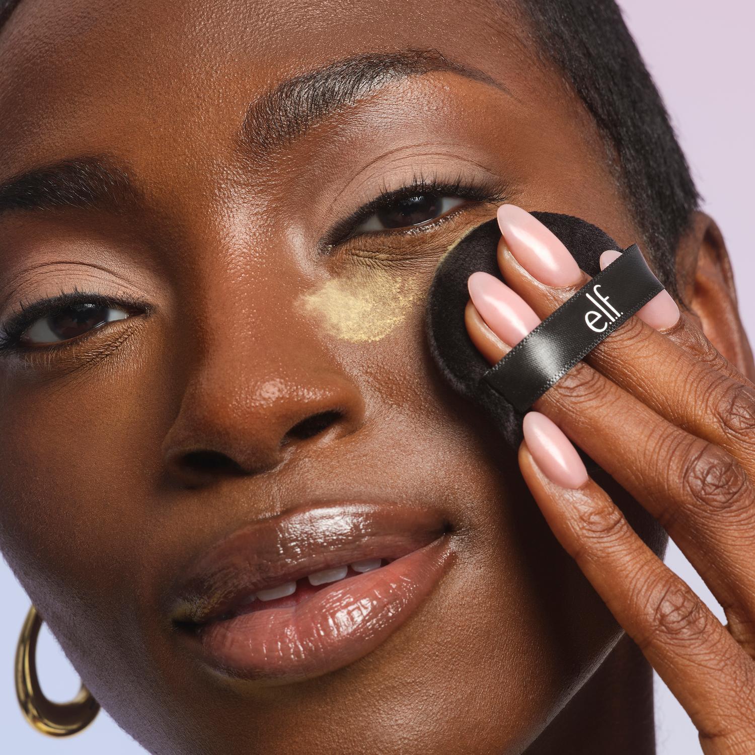 E.L.F. SET IT BRIGHT CORRECTING & BRIGHTENING SETTING POWDER QUAD (CUARTETO DE POLVO SUELTO PARA ROSTRO)